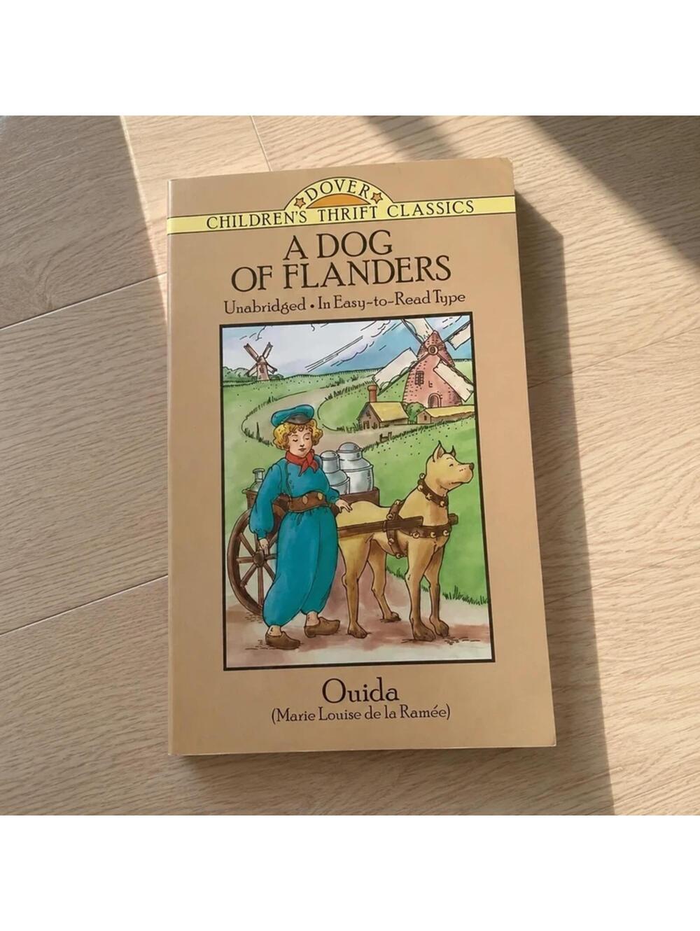 A Dog of Flanders by Ouida 1992 Dover Children's Thrift Classics Vintage Book